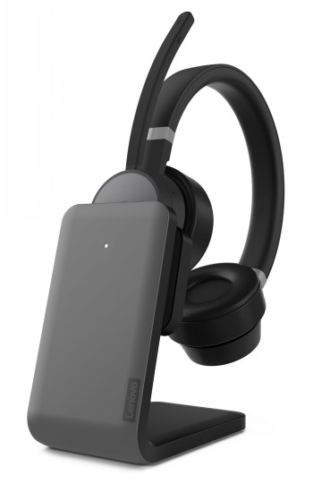 LENOVO GO WIRELESS ANC HEADSET WITH CHARGING STAND (TEAMS CERTIFIED)